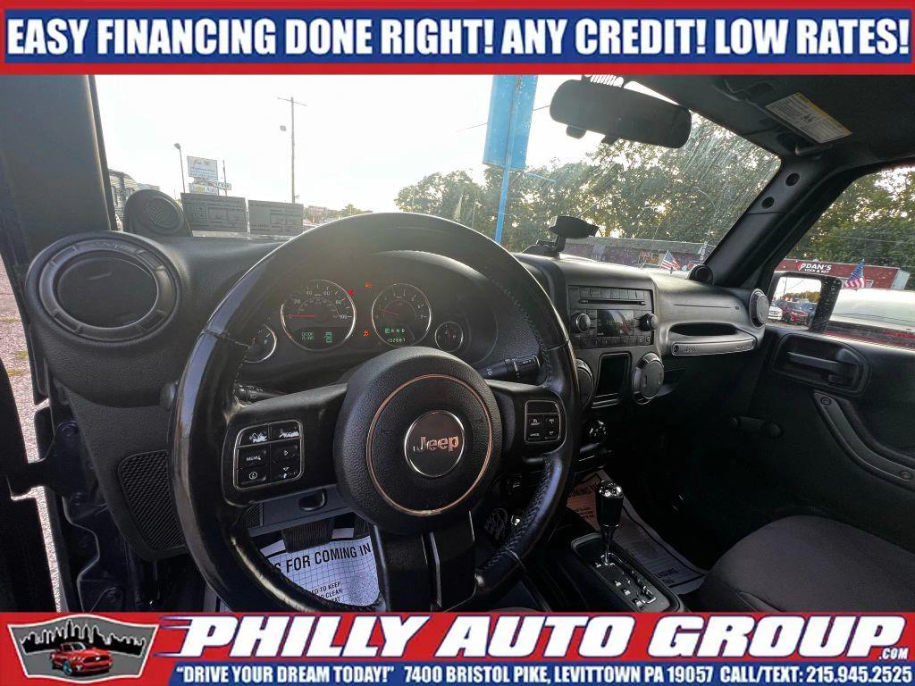 used 2013 Jeep Wrangler car, priced at $13,885