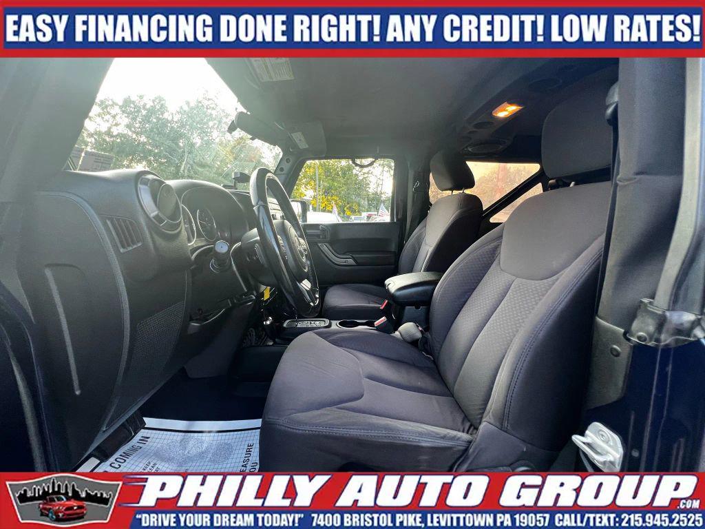 used 2013 Jeep Wrangler car, priced at $13,885