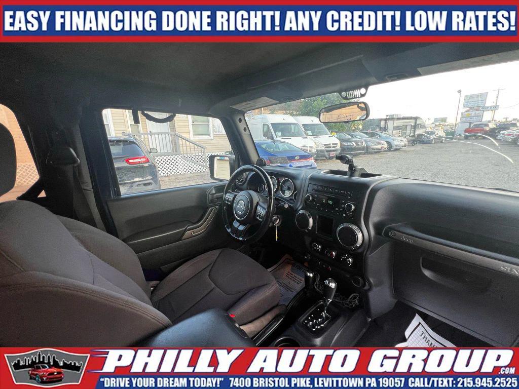 used 2013 Jeep Wrangler car, priced at $13,885