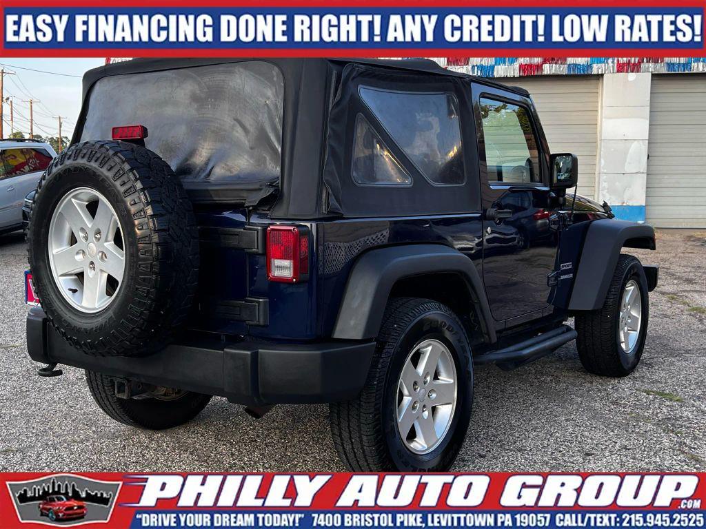 used 2013 Jeep Wrangler car, priced at $13,885