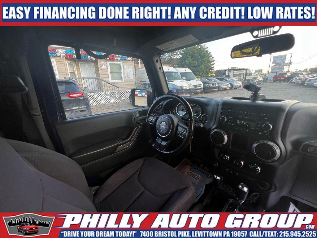 used 2013 Jeep Wrangler car, priced at $13,885