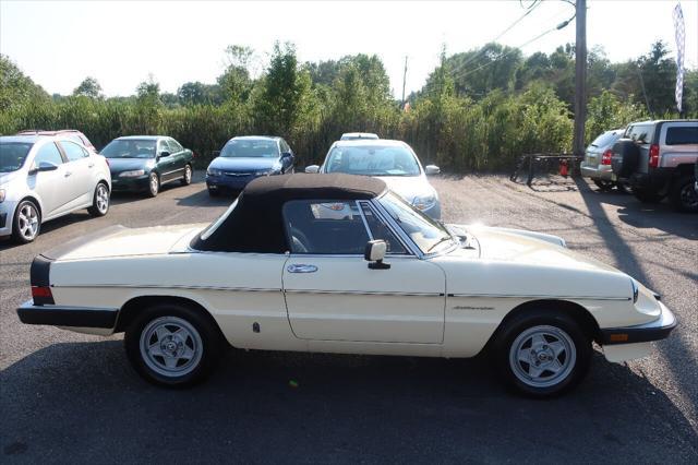 used 1983 Alfa Romeo Spider car, priced at $18,000
