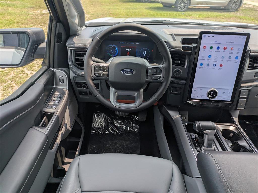new 2025 Ford F-150 Lightning car, priced at $65,030