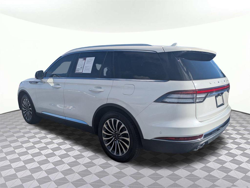 used 2021 Lincoln Aviator car, priced at $29,612
