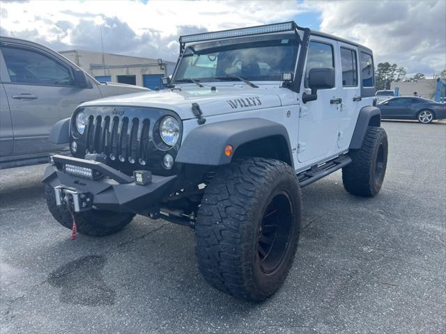 used 2017 Jeep Wrangler Unlimited car, priced at $22,713