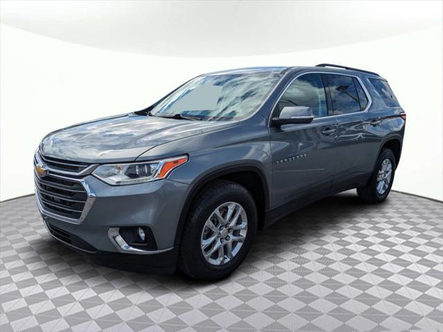 used 2021 Chevrolet Traverse car, priced at $23,846