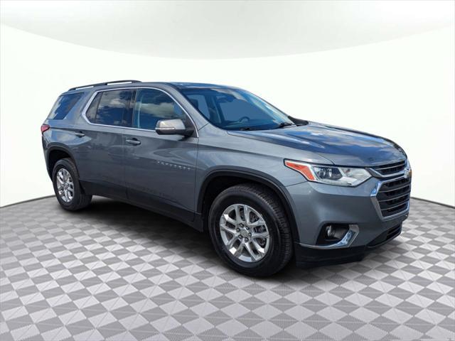 used 2021 Chevrolet Traverse car, priced at $23,846