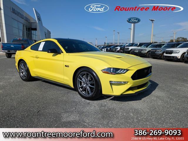 used 2021 Ford Mustang car, priced at $35,445