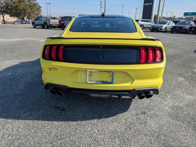 used 2021 Ford Mustang car, priced at $35,445