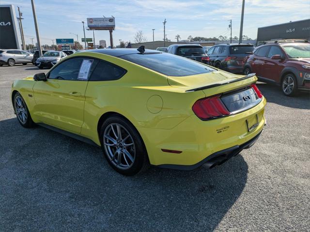 used 2021 Ford Mustang car, priced at $35,445