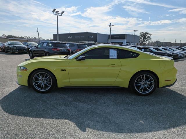 used 2021 Ford Mustang car, priced at $35,445