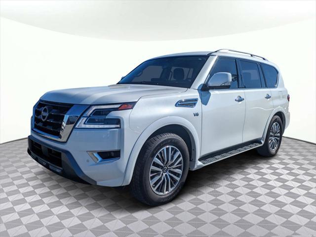 used 2021 Nissan Armada car, priced at $28,106