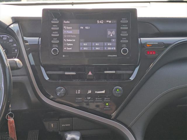 used 2021 Toyota Camry car, priced at $18,853