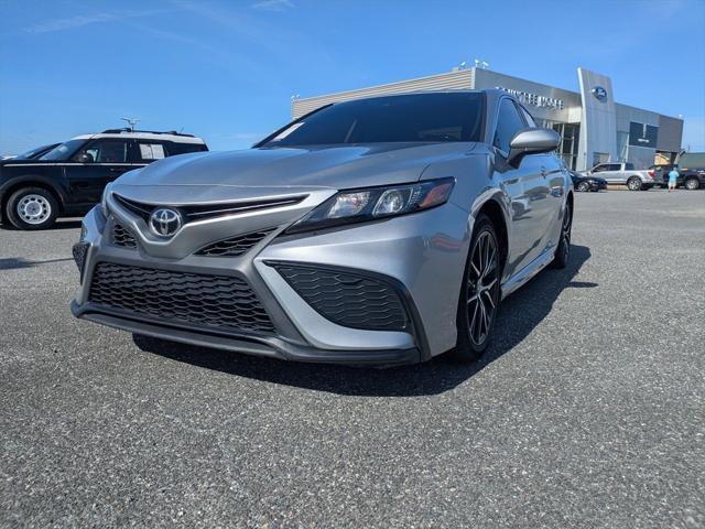 used 2021 Toyota Camry car, priced at $18,853