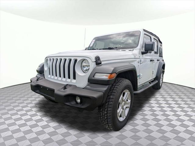 used 2018 Jeep Wrangler Unlimited car, priced at $19,552