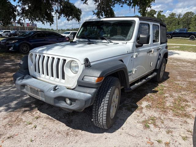 used 2018 Jeep Wrangler Unlimited car, priced at $21,389