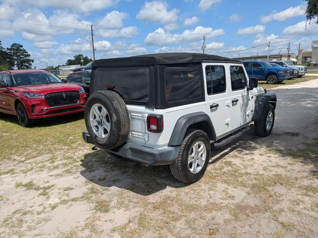 used 2018 Jeep Wrangler Unlimited car, priced at $21,389