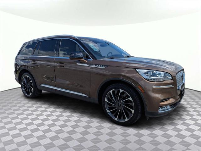 used 2022 Lincoln Aviator car, priced at $49,538