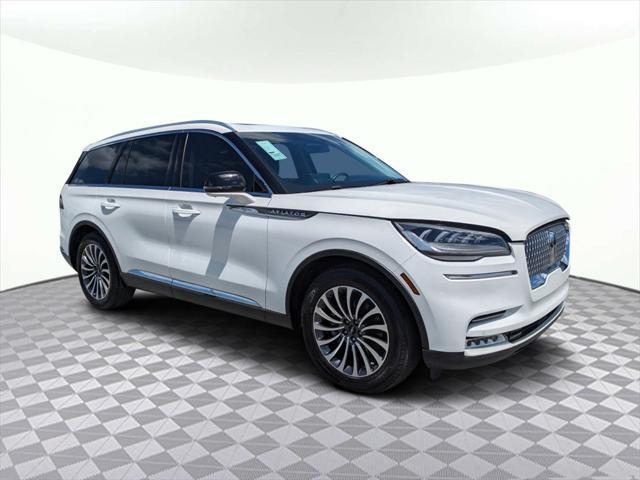 used 2021 Lincoln Aviator car, priced at $42,860