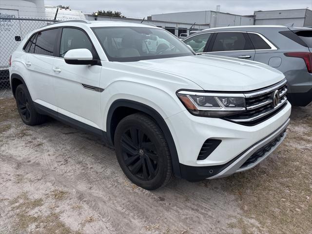 used 2021 Volkswagen Atlas Cross Sport car, priced at $23,057