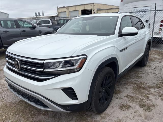 used 2021 Volkswagen Atlas Cross Sport car, priced at $23,057