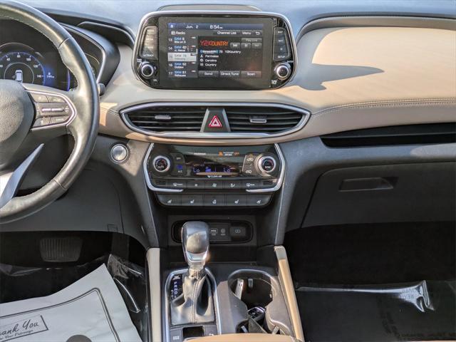 used 2020 Hyundai Santa Fe car, priced at $17,910