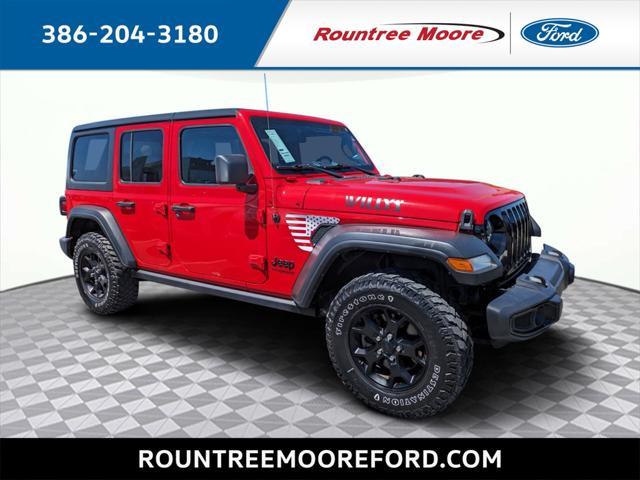 used 2021 Jeep Wrangler car, priced at $31,980