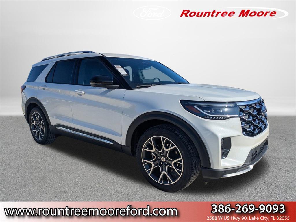 new 2025 Ford Explorer car, priced at $55,887