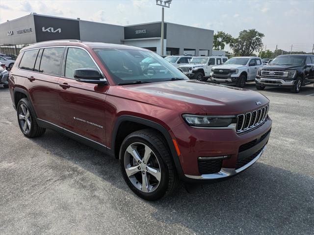 used 2021 Jeep Grand Cherokee L car, priced at $29,374