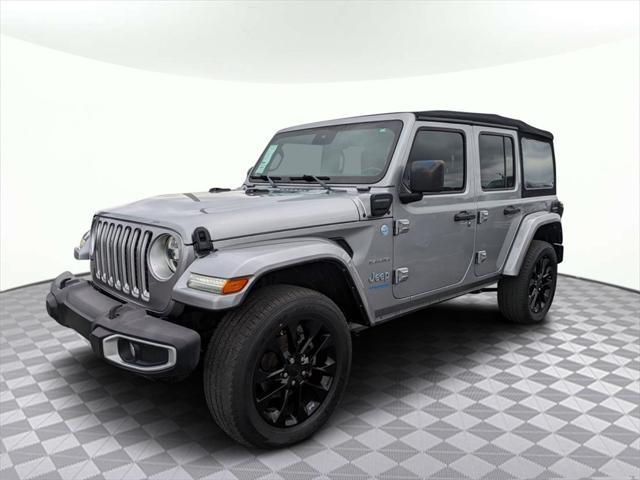 used 2021 Jeep Wrangler Unlimited 4xe car, priced at $28,628