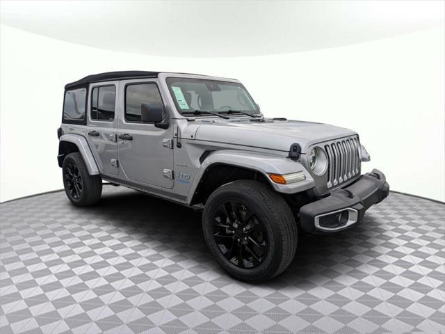 used 2021 Jeep Wrangler Unlimited 4xe car, priced at $28,633