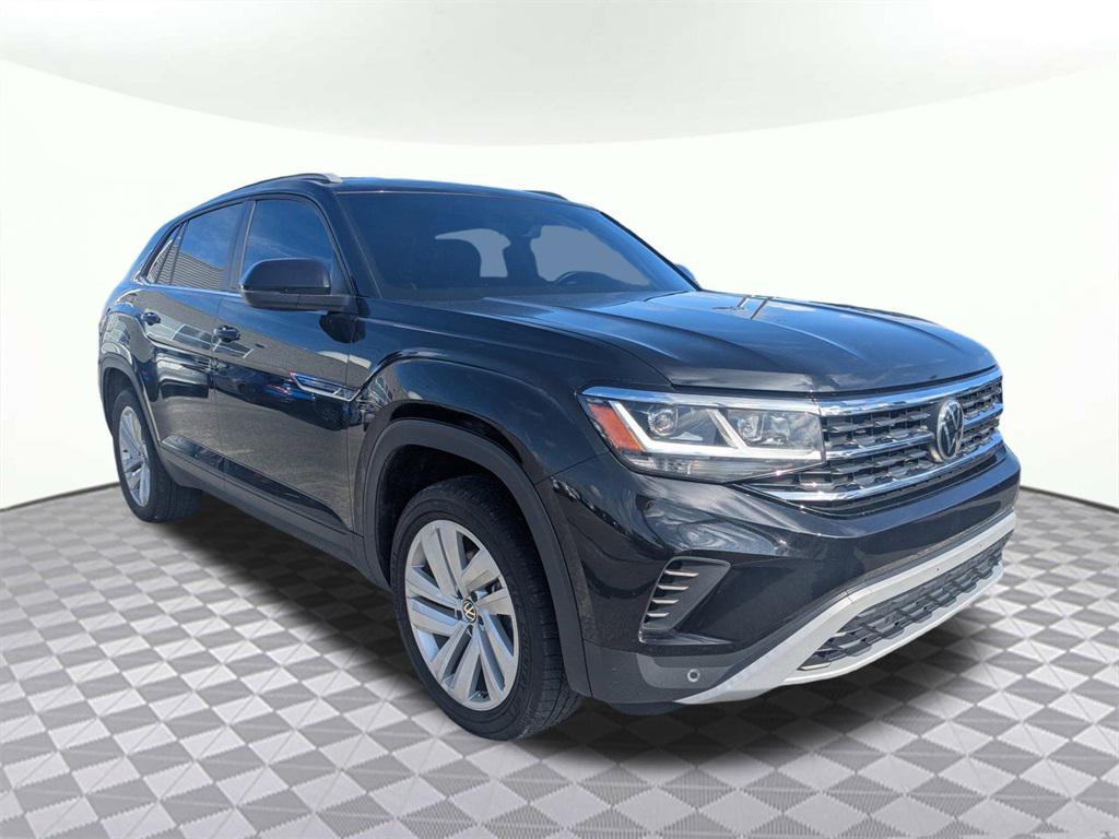 used 2022 Volkswagen Atlas Cross Sport car, priced at $23,385