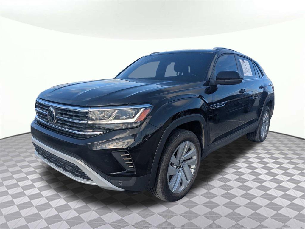 used 2022 Volkswagen Atlas Cross Sport car, priced at $23,385