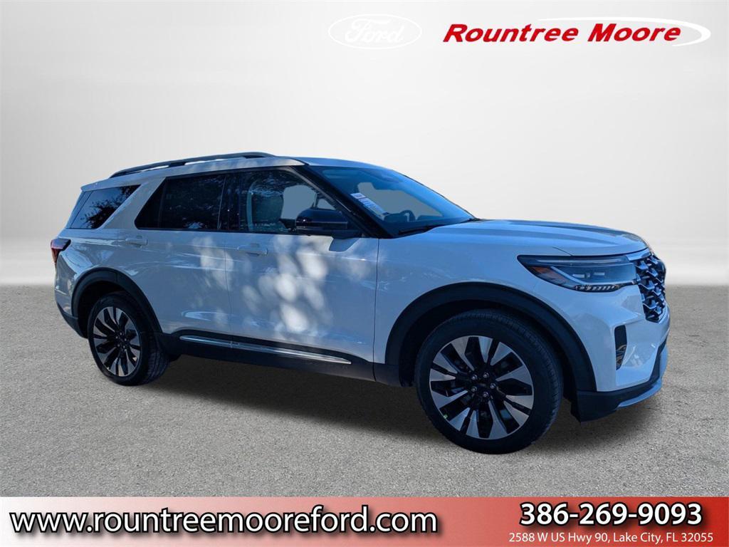 new 2025 Ford Explorer car, priced at $56,028