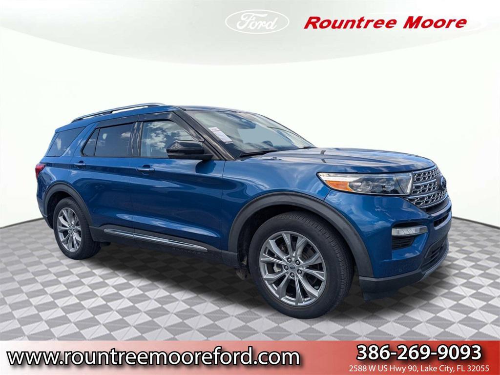 used 2021 Ford Explorer car, priced at $28,790