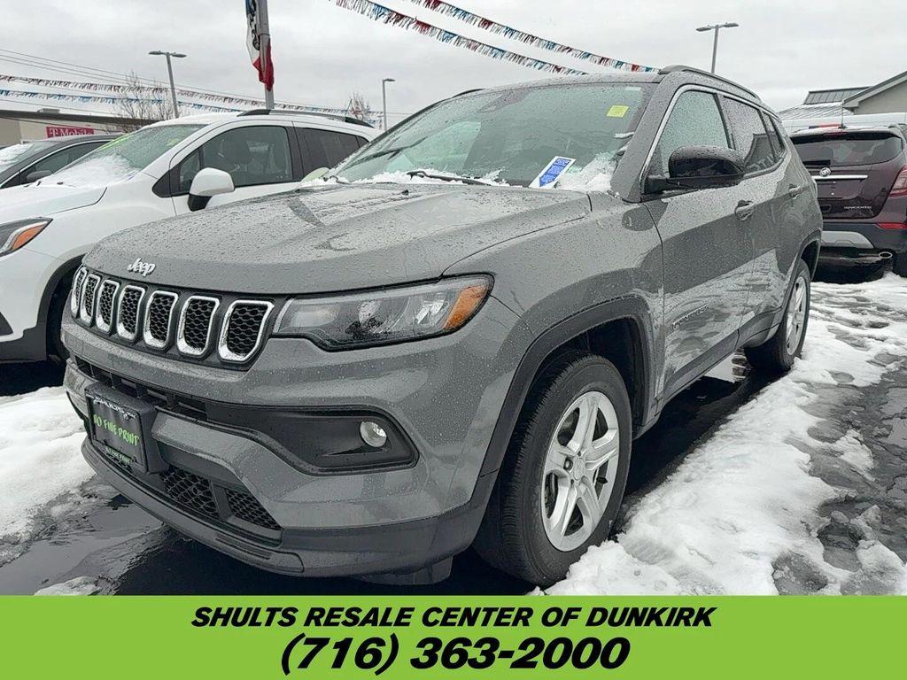used 2024 Jeep Compass car, priced at $20,999