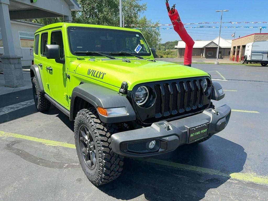 used 2021 Jeep Wrangler car, priced at $34,699