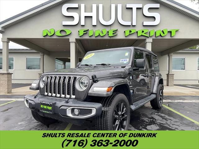 used 2021 Jeep Wrangler Unlimited car, priced at $34,999