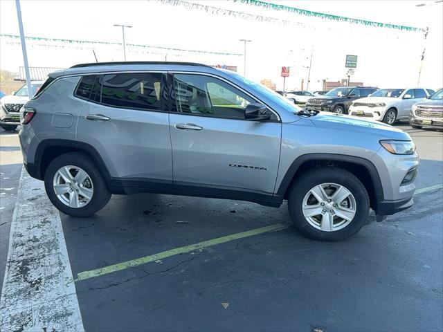 used 2022 Jeep Compass car, priced at $22,477