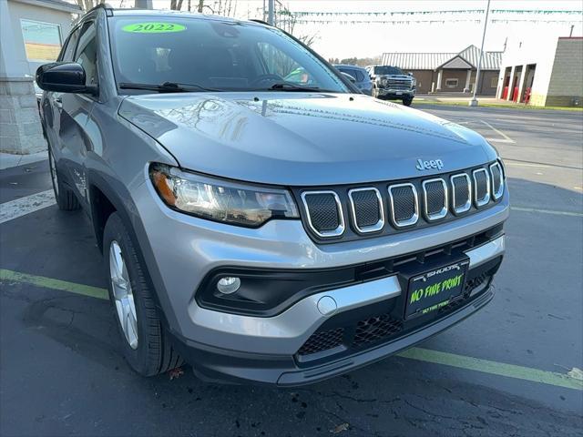 used 2022 Jeep Compass car, priced at $22,477