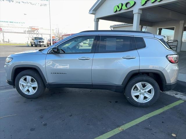 used 2022 Jeep Compass car, priced at $22,477