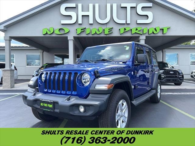 used 2019 Jeep Wrangler Unlimited car, priced at $30,999