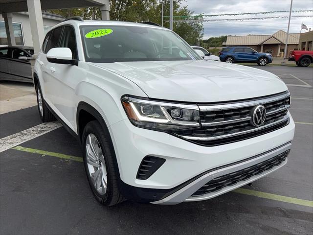 used 2022 Volkswagen Atlas car, priced at $29,888