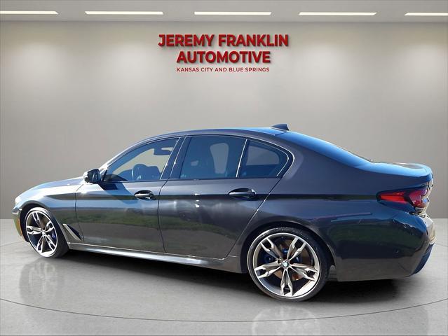 used 2021 BMW M550 car