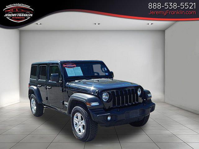 used 2021 Jeep Wrangler Unlimited car, priced at $25,599