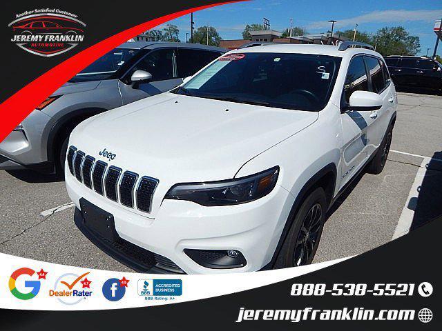 used 2021 Jeep Cherokee car, priced at $24,886