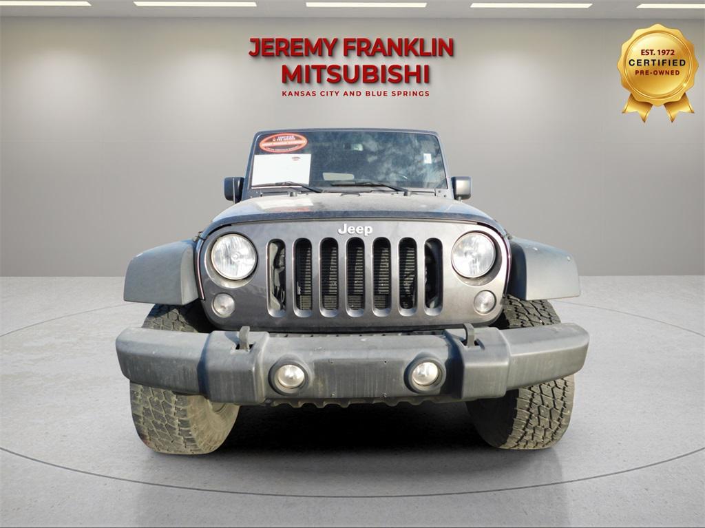 used 2017 Jeep Wrangler Unlimited car, priced at $19,688