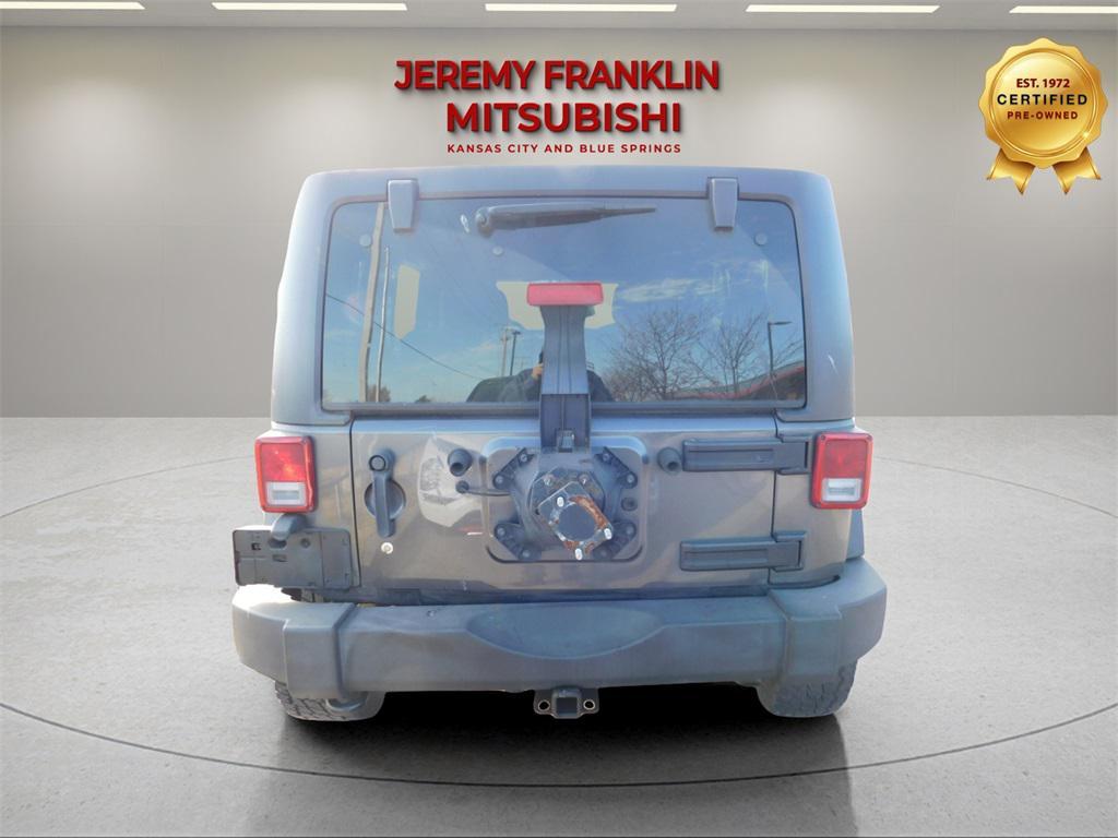 used 2017 Jeep Wrangler Unlimited car, priced at $19,688