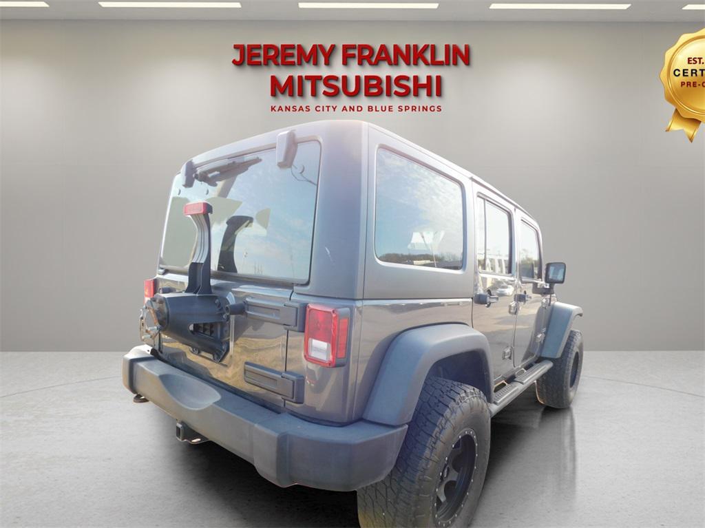 used 2017 Jeep Wrangler Unlimited car, priced at $19,688