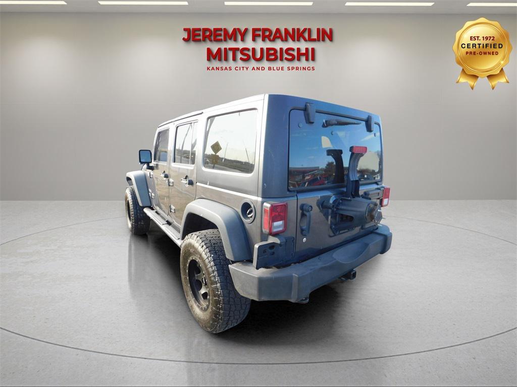 used 2017 Jeep Wrangler Unlimited car, priced at $19,688